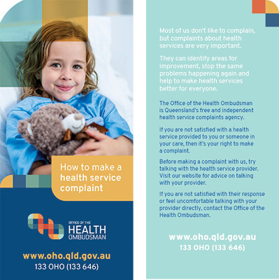 How to make a health service complaint